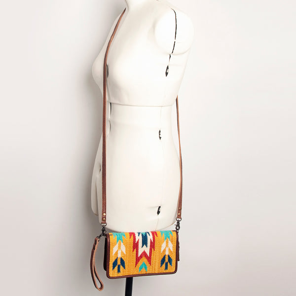 ADBG485 American Darling Saddle Blanket Leather Organiser Bag