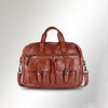SWC405 Fioralto - Full Grain Leather Briefcase