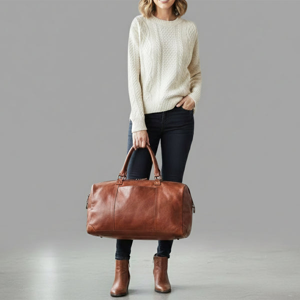 SWC418 Montella - Leather Professional Duffel