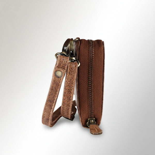 SWC455 Bellarosa - Luxury Leather Continental Wristlet