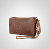 SWC455 Bellarosa - Luxury Leather Continental Wristlet