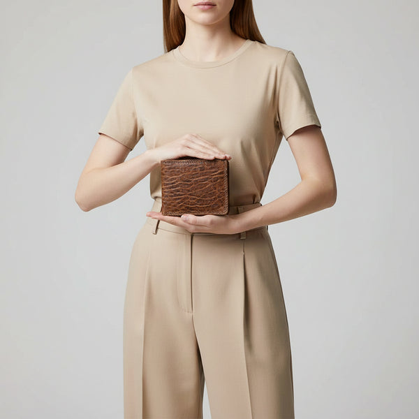 SWC452 Selvino - Leather Billfold Wallet Bag