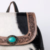 SKBG158BACKPACK Harness Skirting Leather with Hand Carving Ladies Bag H15XW11XD3.5 SKBG158