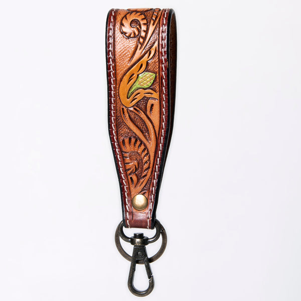 LC-ADWSF126BGenuine Leather Handle Strap For Wristlet Bags