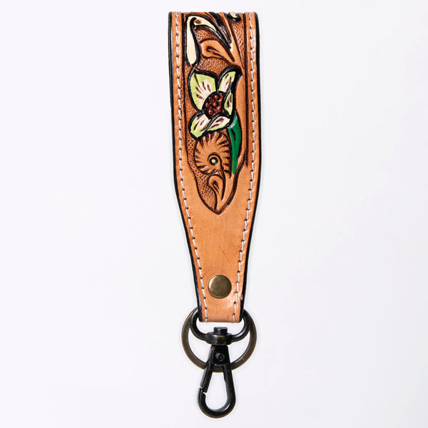 LC-ADWSF126DGenuine Leather Handle Strap For Wristlet Bags