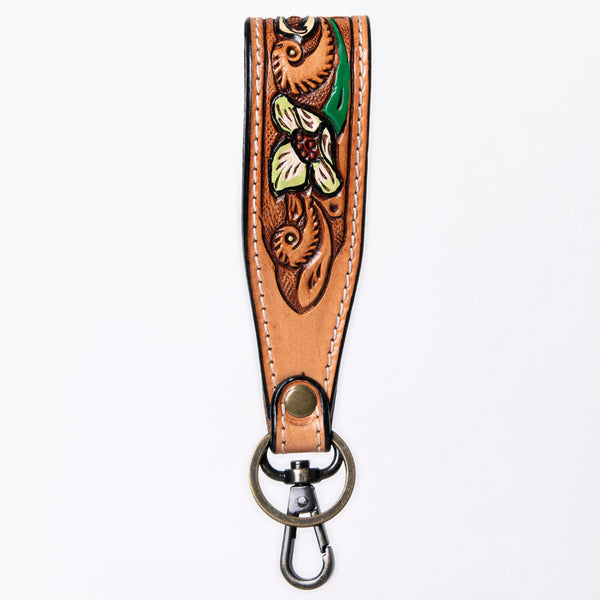 LC-ADWSF126DGenuine Leather Handle Strap For Wristlet Bags