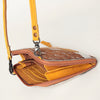 ADBG820 American Darling Handcrafted Leather Cross body Bag with Hair-On Cowhide