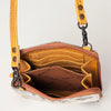 ADBG820 American Darling Handcrafted Leather Cross body Bag with Hair-On Cowhide