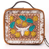 ADBGA300 American Darling Western Hand Tooled Leather Hair-On Cowhide Jewelry Case
