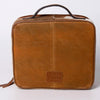 ADBGA300 American Darling Western Hand Tooled Leather Hair-On Cowhide Jewelry Case