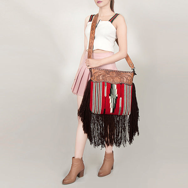 LC-ADBGZ629A Crossbody Genuine Western Leather Women Bag