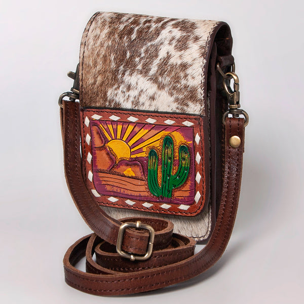ADBGF109 Cellphone Holder Genuine Western Leather Women Bag