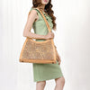 LC-ADBGZ658 Hobo Hand Tooled Genuine Western Leather Women Bag