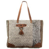LC-KB418 Weekender Upcycled Canvas Ladies Bag