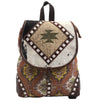 LC-KB419Backpack Upcycled Canvas Ladies Bag