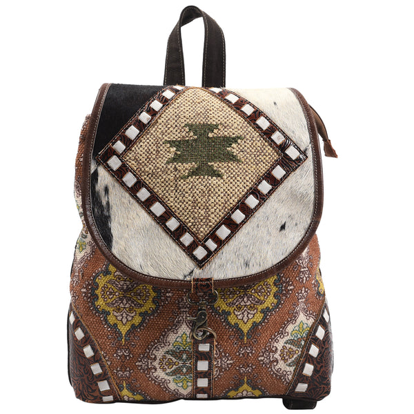 LC-KB419Backpack Upcycled Canvas Ladies Bag