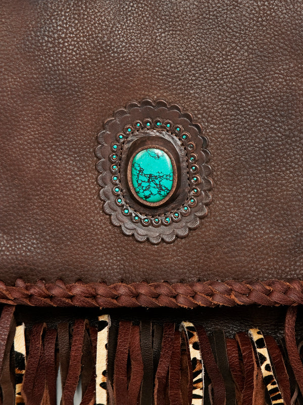 LC-ADBGM265 Messenger Genuine Western Leather Women Bag