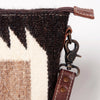 ADBG1008 American Darling Handwoven Saddle Blanket Crossbody Bag Genuine Leather Trim