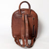 ADBG1010 American Darling Handwoven Saddle Blanket Leather Backpack Western Genuine Leather