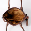 ADBG1013 American Darling Handwoven Saddle Blanket Leather Tote Bag Western Style