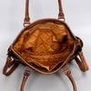 ADBG1017 American Darling Handwoven Saddle Blanket Leather Tote Bag Western Cowgirl Handbag