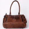 ADBG1017 American Darling Handwoven Saddle Blanket Leather Tote Bag Western Cowgirl Handbag