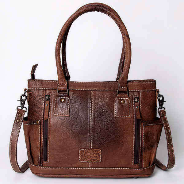 ADBG1017 American Darling Handwoven Saddle Blanket Leather Tote Bag Western Cowgirl Handbag