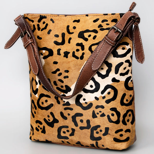 ADBG1018 American Darling Hair-On Cowhide Leather Crossbody Bag Western Handmade Purse