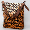 ADBG1018 American Darling Hair-On Cowhide Leather Crossbody Bag Western Handmade Purse