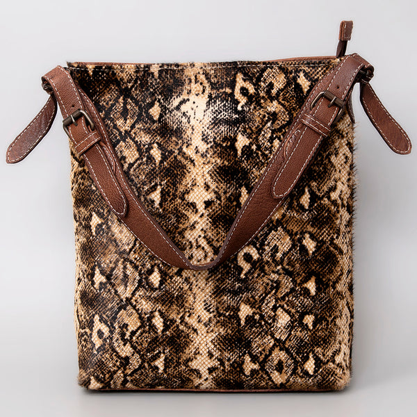 ADBG1018 American Darling Hair-On Cowhide Leather Crossbody Bag Western Handmade Purse