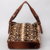 ADBG1018 American Darling Hair-On Cowhide Leather Crossbody Bag Western Handmade Purse