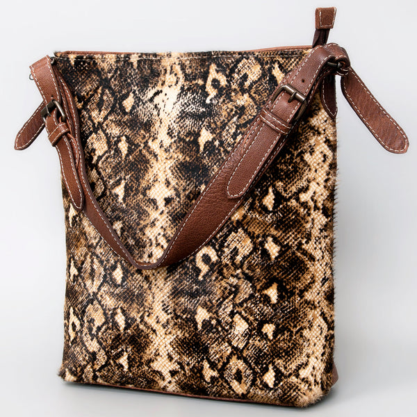 ADBG1018 American Darling Hair-On Cowhide Leather Crossbody Bag Western Handmade Purse