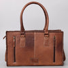 ADBG1019 American Darling Hair-On Leather Tote Bag Handcrafted Western Carryall