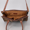 ADBG1019 American Darling Hair-On Leather Tote Bag Handcrafted Western Carryall