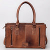 ADBG1019 American Darling Hair-On Leather Tote Bag Handcrafted Western Carryall