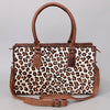 ADBG1019 American Darling Hair-On Leather Tote Bag Handcrafted Western Carryall