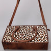 ADBG1019 American Darling Hair-On Leather Tote Bag Handcrafted Western Carryall