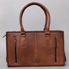 ADBG1019 American Darling Hair-On Leather Tote Bag Handcrafted Western Carryall