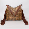 ADBG1020 American Darling Hair-On Leather Hobo Bag with Fringes Western Handcrafted Purse
