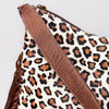 ADBG1020 American Darling Hair-On Leather Hobo Bag with Fringes Western Handcrafted Purse