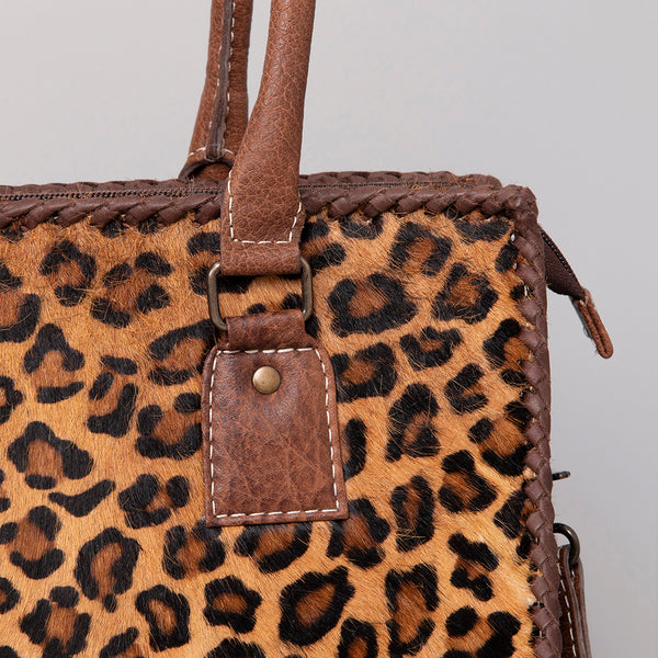 ADBG1021 American Darling Western Hair-On Cowhide Genuine Leather Tote Bag