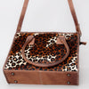 ADBG1021 American Darling Western Hair-On Cowhide Genuine Leather Tote Bag