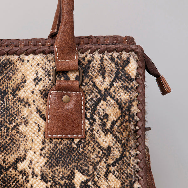 ADBG1021 American Darling Western Hair-On Cowhide Genuine Leather Tote Bag