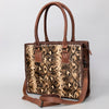 ADBG1021 American Darling Western Hair-On Cowhide Genuine Leather Tote Bag