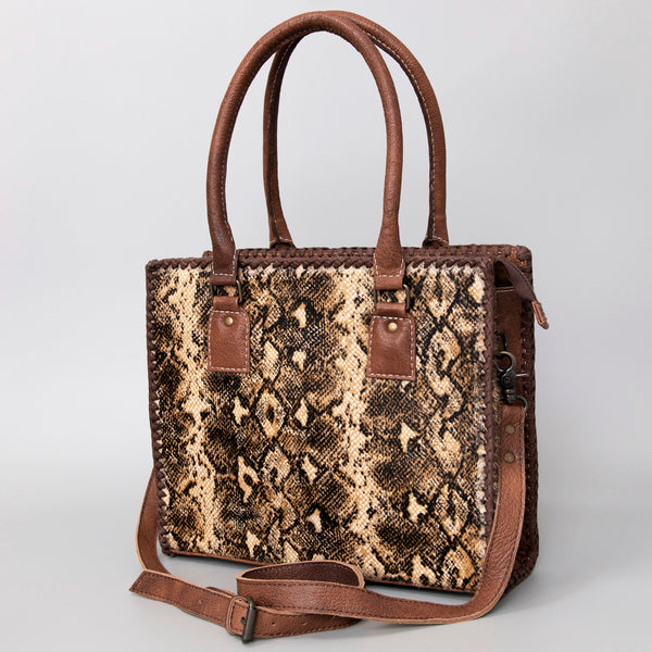 ADBG1021 American Darling Western Hair-On Cowhide Genuine Leather Tote Bag