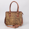 ADBG1021 American Darling Western Hair-On Cowhide Genuine Leather Tote Bag