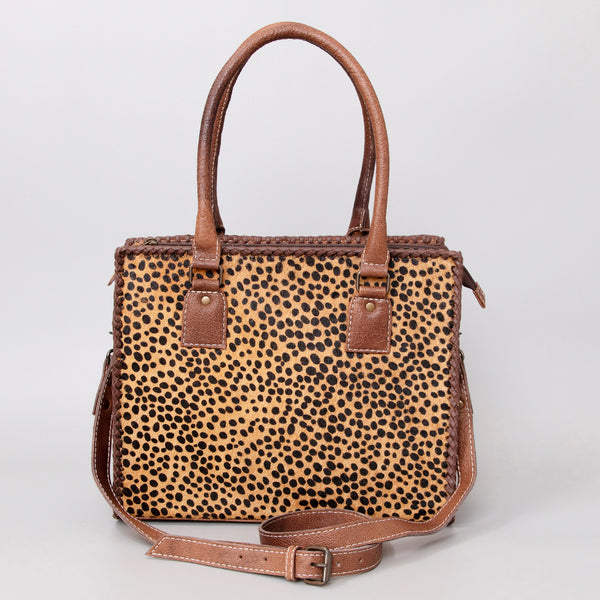 ADBG1021 American Darling Western Hair-On Cowhide Genuine Leather Tote Bag