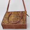 ADBG1021 American Darling Western Hair-On Cowhide Genuine Leather Tote Bag