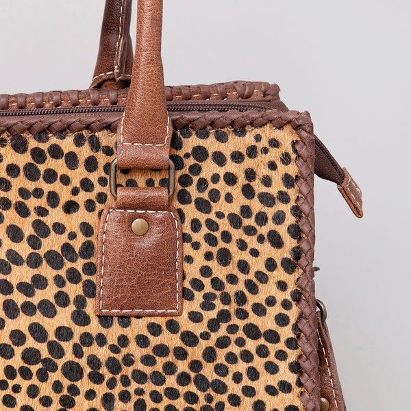 ADBG1021 American Darling Western Hair-On Cowhide Genuine Leather Tote Bag