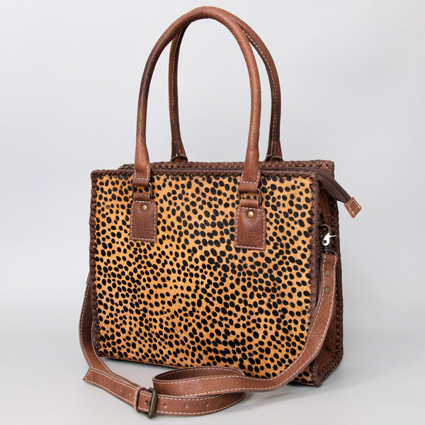 ADBG1021 American Darling Western Hair-On Cowhide Genuine Leather Tote Bag